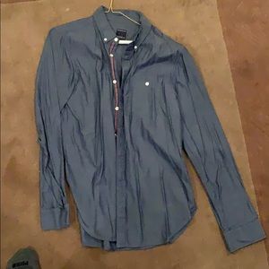 Goodale Dark Denim Color Dress Shirt